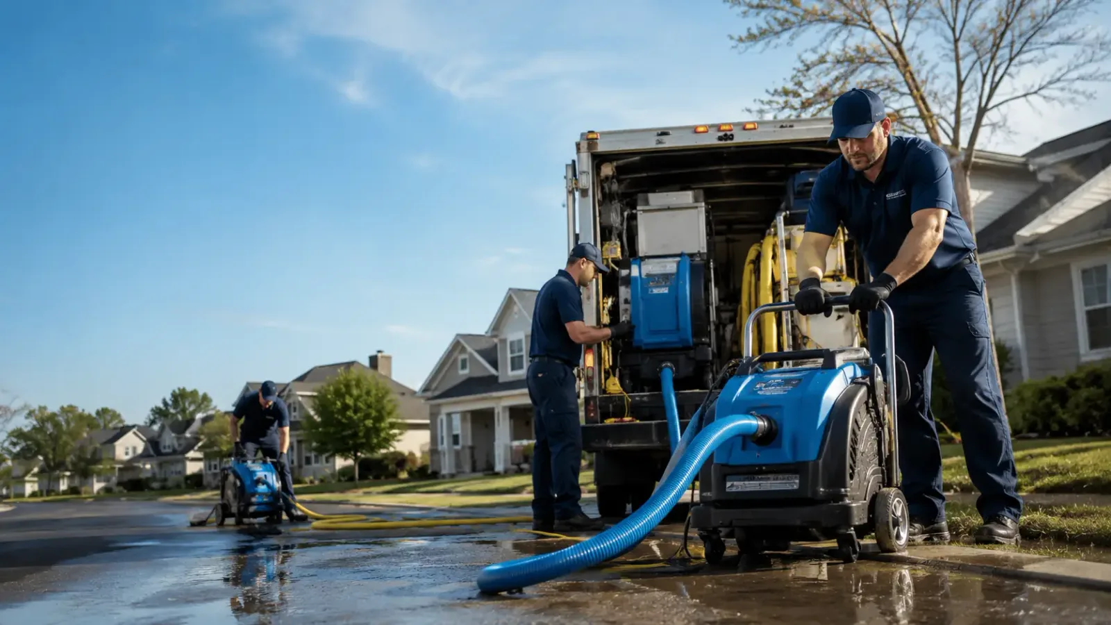 Flood Damage Cleanup in Leaf River, IL